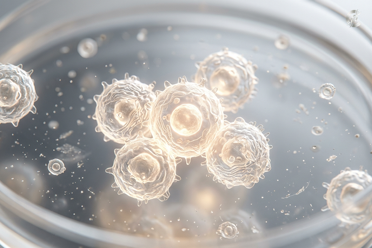 Luminous stem cells